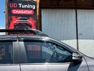 Toyota Hilux 2015– Ikkunatuuliohjaimet kromilistalla (4 kpl, Niken) kuva 5