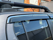 Toyota Hilux 2015– Ikkunatuuliohjaimet kromilistalla (4 kpl, Niken) kuva 7