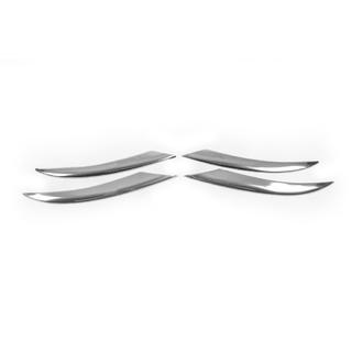 Kromatut AMG-sumuvalojen kehykset (4 kpl) Mercedes C-class W205 2014–2021 kuva 3