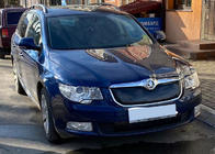 Skoda Superb 2009–2015 Talvisuojus jäähdyttimen säleikköön (yläosa, 2008-2013) kuva 4
