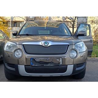 Talvisuoja jäähdyttimen säleikköön (yläosa, 2009-2013) Skoda Yeti 2009–2017 kuva 2