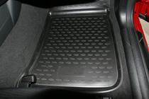 BMW 1-sarja E81/E82/E87/E88 2004–2011 Kumimatot matkustamoon (4 kpl, Novline) 3D kuva 4