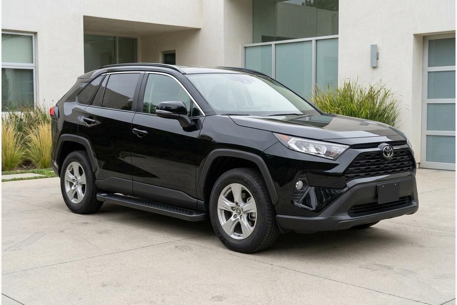 Toyota Rav 4 2019–2025 Allmond Black sivuaskelmat (2 kpl, alumiini) Image