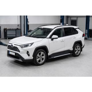 Line-sivuporrassarja (2 kpl, alumiini) Toyota Rav 4 2019–2025 kuva 1