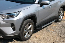 Toyota Rav 4 2019–2025 Sivukynnykset RedLine V1 (2 kpl, alumiini) kuva 6