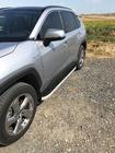 Toyota Rav 4 2019–2025 Tayga Grey -sivuaskelmat (2 kpl, alumiini) kuva 2