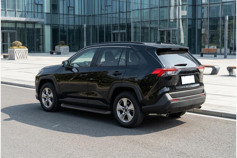 Toyota Rav 4 2019–2025 Tayga Black sivuaskelmat (2 kpl, alumiini) Image