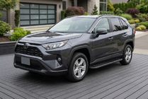 Toyota Rav 4 2019–2025 Bosphore Black -sivukynnykset (2 kpl, alumiini) kuva 1