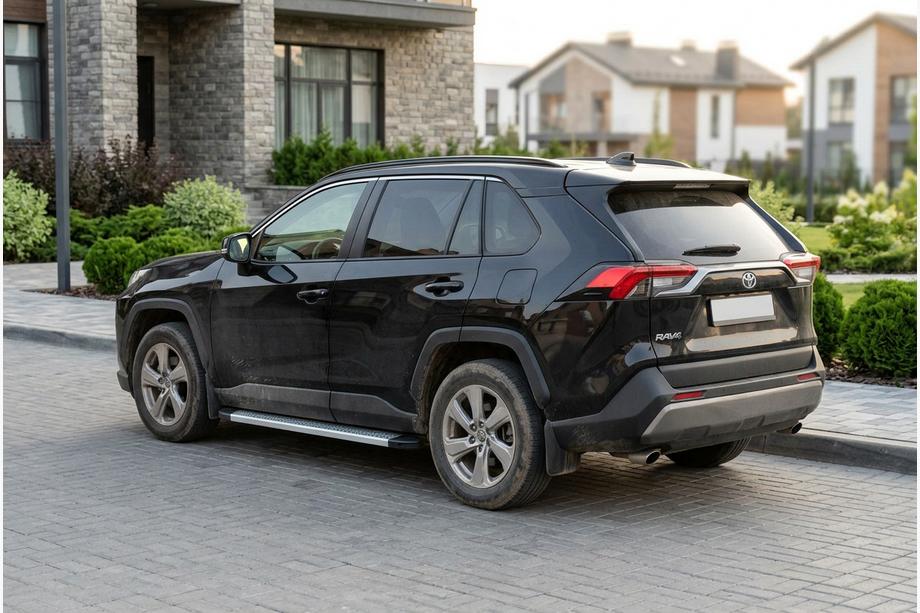 Toyota Rav 4 2019–2025 Maya V2 sivuportaat (2 kpl, alumiini) Image