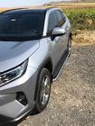 Toyota Rav 4 2019–2025 Sivuporrastangot Maydos V2 (2 kpl, alumiini ja ruostumaton teräs) kuva 4