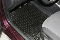 Hyundai Accent 2011–2017 Kumimatot matkustamoon (4 kpl, Novline) HB kuva 2