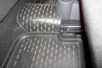 Mitsubishi Colt 2004–2012 (2009↗) Kumimattosarja matkustamoon (4 kpl, Novline) 3D kuva 3