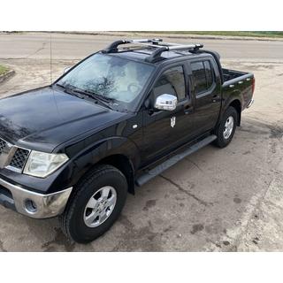 Kattokaiteet poikkitangoilla (2 kpl, kromi) Nissan Navara 2006–2015 kuva 1