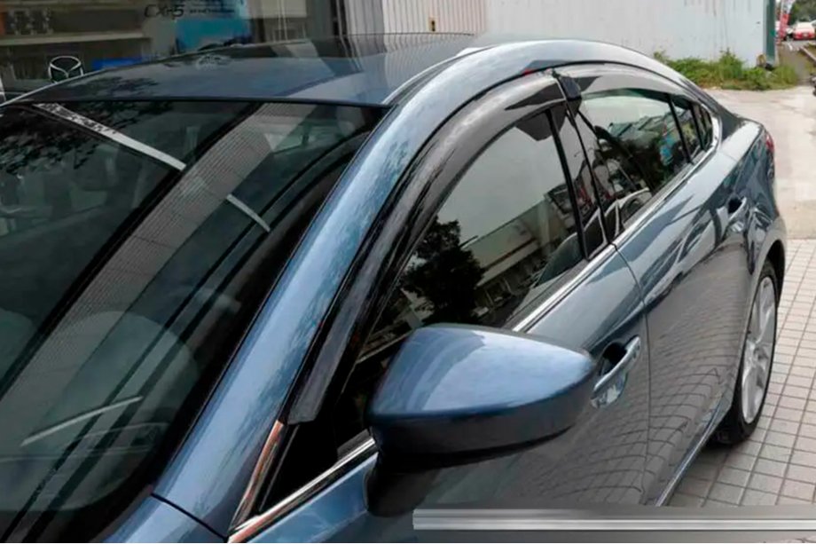 Mazda 6 2008–2012 Ikkunadeflektorit (4 kpl, HIC) Image