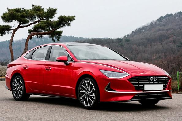 Kahdeksannen sukupolven Hyundai Sonata -sedan