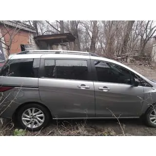Alumiiniset kattokaiteet (kromi) Mazda 5 2010–2018 kuva 4