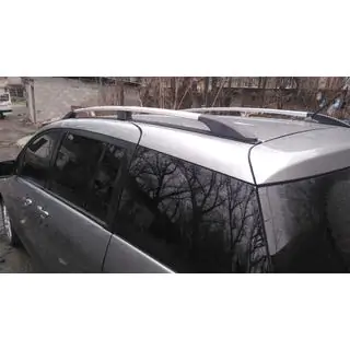 Alumiiniset kattokaiteet (kromi) Mazda 5 2010–2018 kuva 3