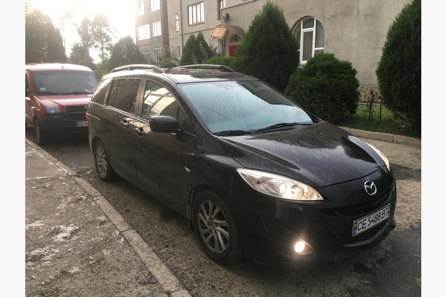 Mazda 5 2010–2018 Alumiiniset kattokaiteet (kromi) Kuva 6
