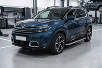 Citroen C5 Aircross 2017–2025 Maydos V1 sivuastinlaudat (2 kpl, alumiini / ruostumaton teräs) kuva 1