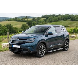 Tayga V2 sivuastinlaudat (2 kpl, alumiini) Citroen C5 Aircross 2017–2025 kuva 1
