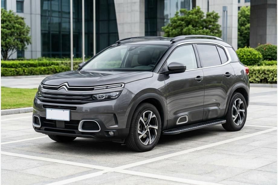 Citroen C5 Aircross 2017–2025 Bosphore Black -sivukynnykset (2 kpl, alumiini) Image