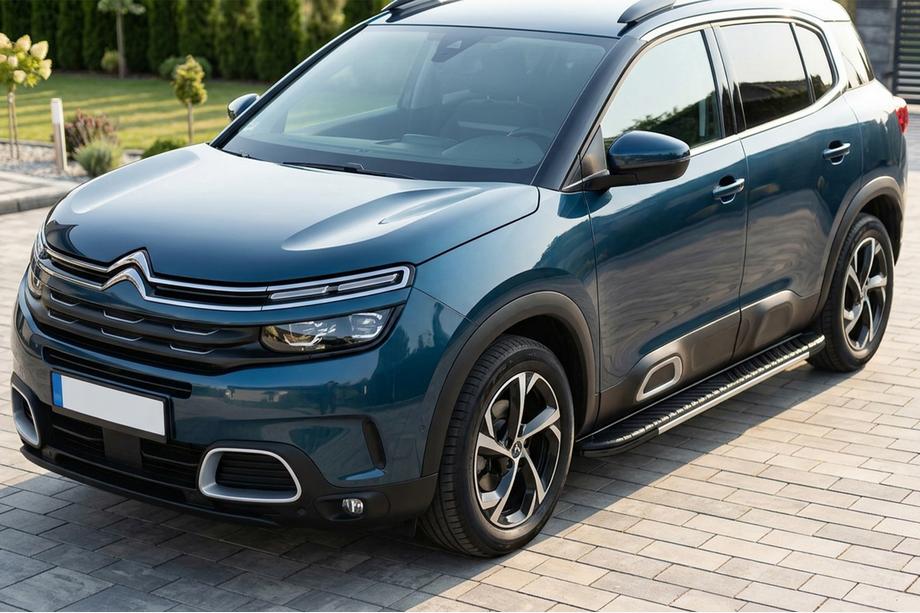 Citroen C5 Aircross 2017–2025 Sivuportaat Bosphore Grey (2 kpl, alumiini) Image