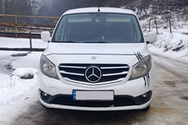 Mercedes Citan 2013–2021 Säleikön koristelistat (5 kpl, ruostumaton teräs) kuva 2