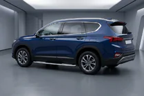 Hyundai Santa Fe 4 2018–2023 Tayga V2 sivukynnykset (2 kpl, alumiini) kuva 1