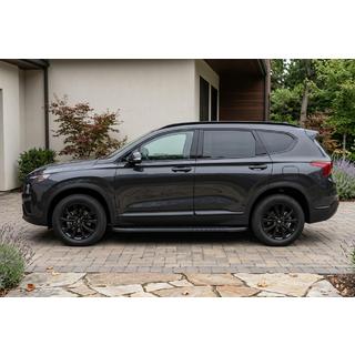 Bosphore Black -sivukynnykset (2 kpl, alumiini) Hyundai Santa Fe 4 2018–2023 kuva 1