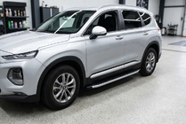 Hyundai Santa Fe 4 2018–2023 Duru sivuastinlaudat (2 kpl, alumiini) kuva 1