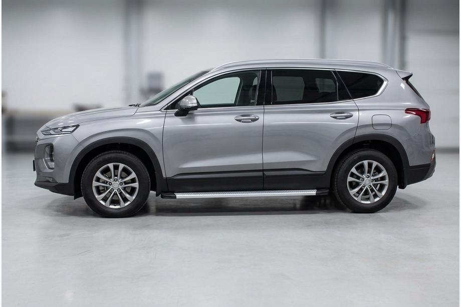 Hyundai Santa Fe 4 2018–2023 Maya V2 sivuportaat (2 kpl, alumiini) Image
