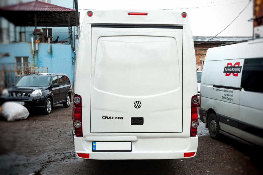 Volkswagen Crafter 2006–2016 Lisäasennettava tavarateline (maalattavaksi) Kuva 3