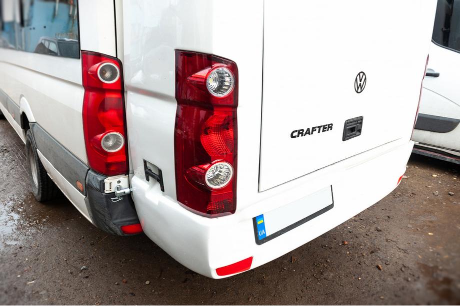Volkswagen Crafter 2006–2016 Lisäasennettava tavarateline (maalattavaksi) Kuva 7