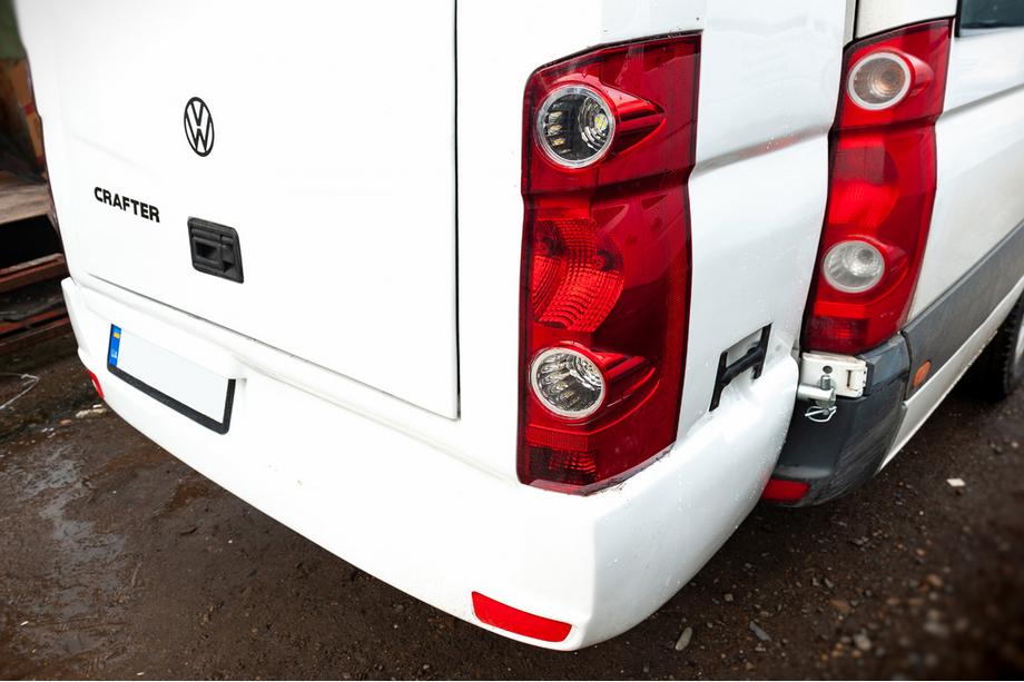 Volkswagen Crafter 2006–2016 Lisäasennettava tavarateline (maalattavaksi) Kuva 8