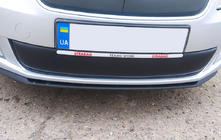 Skoda Fabia 2007–2014 Maskisuoja talvikäyttöön (2011-2014, alempi) kuva 1