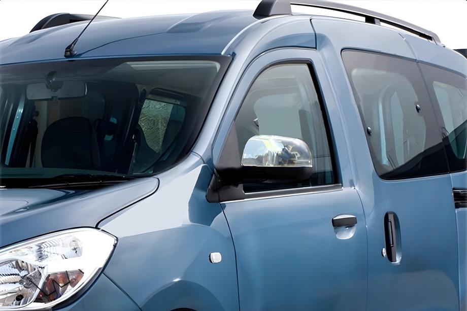 Renault Dokker 2013–2022 Sivupeilien kuoret (2 kpl, ruostumaton teräs) OmsaLine – italialainen ruostumaton teräs Image