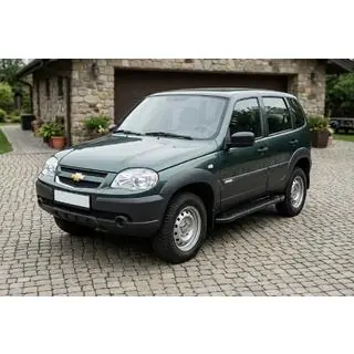 Allmond Black sivuaskelmat (2 kpl, alumiini) kuva 1