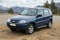 Chevrolet Niva 1998–2020 Sunrise-astinlaudat (2 kpl, alumiini) kuva 2