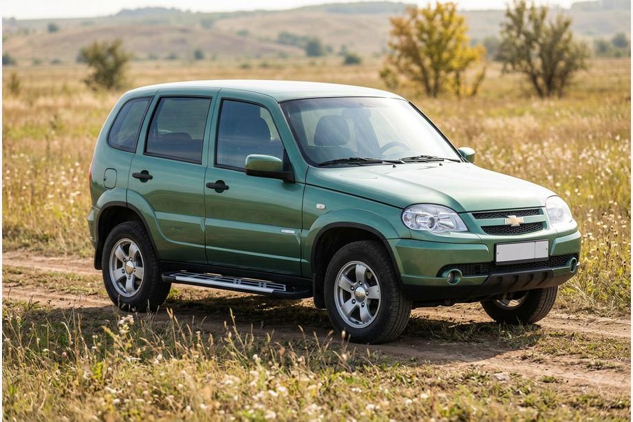 Chevrolet Niva 1998–2020 Sunrise-astinlaudat (2 kpl, alumiini) Image