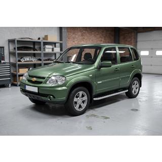 Tayga Grey -sivuaskelmat (2 kpl, alumiini) kuva 1