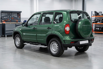 Chevrolet Niva 1998–2020 Tayga V2 sivukynnykset (2 kpl, alumiini) kuva 1