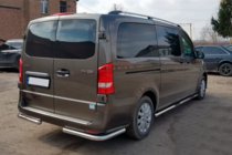 Mercedes Vito/V-class W447 2014– Takakulmasuojat AK003 (ruostumaton teräs) kuva 3