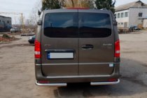 Mercedes Vito/V-class W447 2014– Takakulmasuojat AK003 (ruostumaton teräs) kuva 2