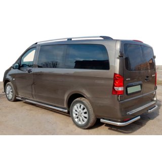 Takakulmasuojat AK003 (ruostumaton teräs) Mercedes Vito/V-class W447 2014– kuva 1