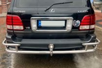 Lexus LX470 1998–2007 Takasuojakaari AK009-15 (ruostumaton teräs) kuva 2
