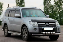 Mitsubishi Pajero Wagon IV 2006–2021 Etusuojakaari ST015-13 (ruostumaton teräs) kuva 2