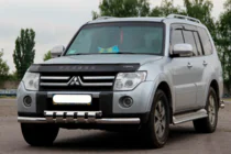 Mitsubishi Pajero Wagon IV 2006–2021 Etusuojakaari ST015-13 (ruostumaton teräs) kuva 3