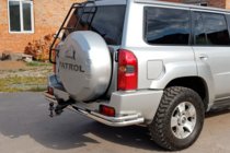 Nissan Patrol Y61 1997–2011 Takakaari AK005-3 (ruostumaton teräs) kuva 2