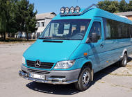 Mercedes Sprinter W901/902/903/904/905 1995–2006 Etusuoja ST015-2 (ruostumaton teräs) kuva 4