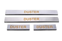 Dacia Duster 2008–2018 Carmos V1 kynnyslistat (4 kpl, ruostumaton teräs) kuva 2